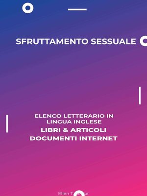 cover image of Sfruttamento Sessuale